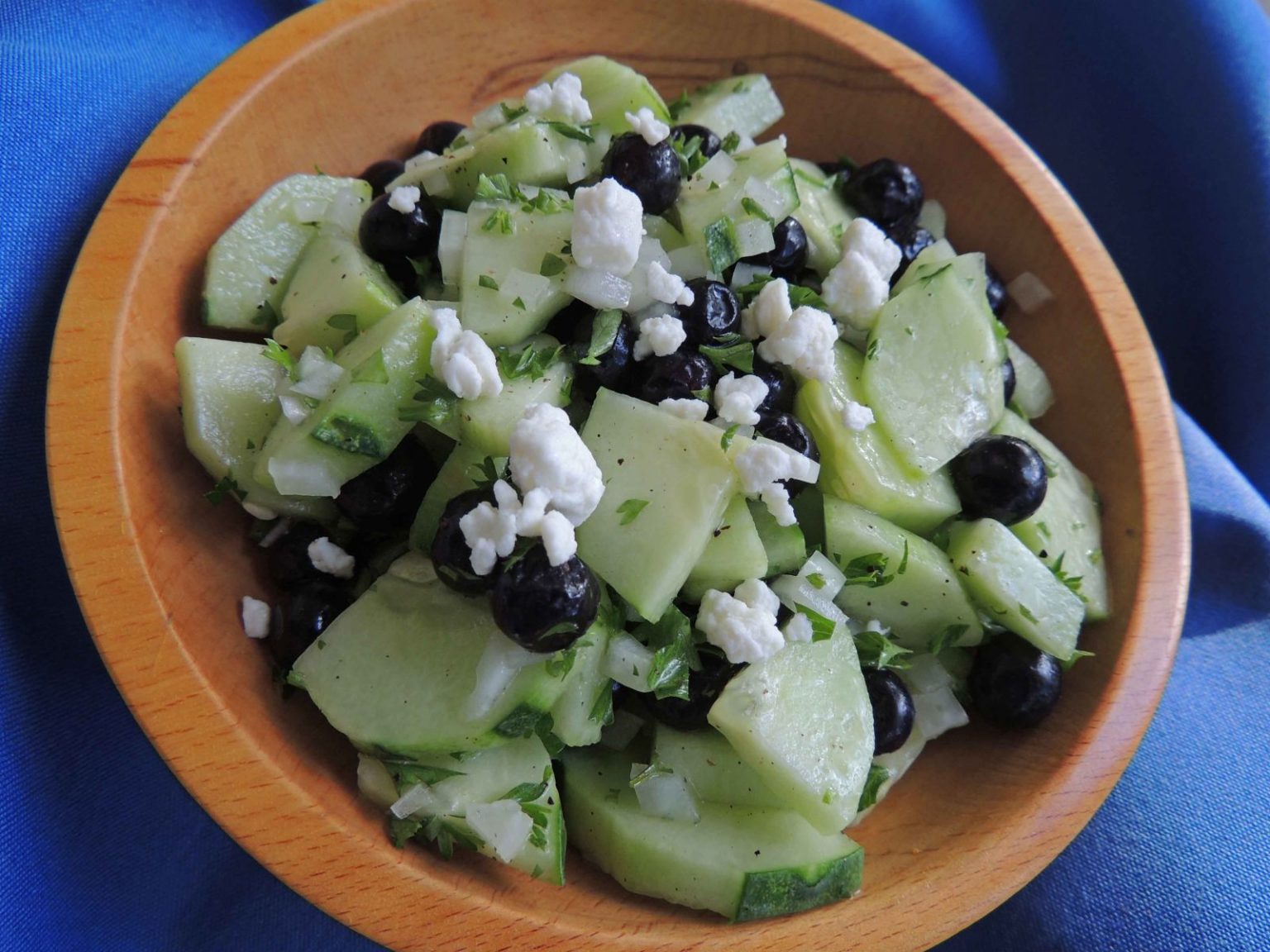 Blueberry Cucumber Salad - Oryana Community Co-op