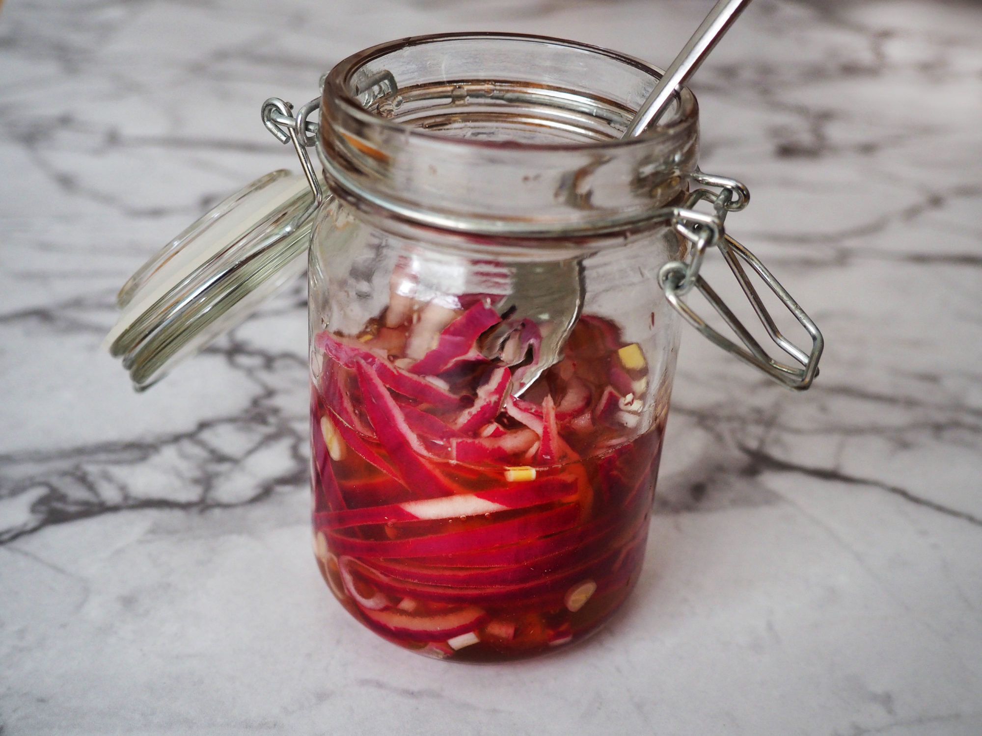 Fast Pickled Red Onion - Oryana Community Co-op